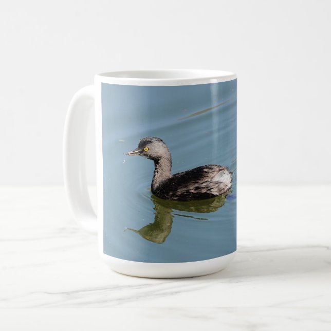 Fågelsamling: Mindre dykare Kaffemugg (Framsida vänster)