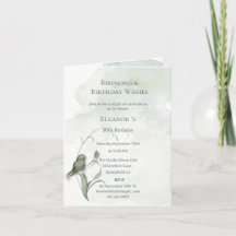 Fågelsång och goda önskningar inklippta 