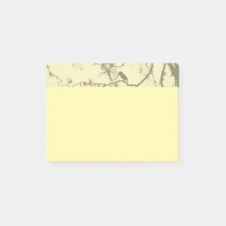 Fågelsilhuett Post-it Block