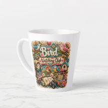 Fågelskådar Klubb Kaffe Mugg | Söt Fågel Älskare L