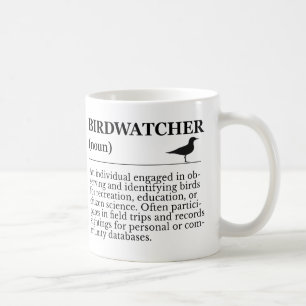 Fågelskådare Definition Observation Identifiering Kaffemugg