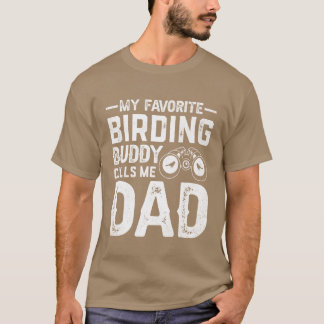 Fågelskådare Fågelskådning Ornitholog ger T Shirt