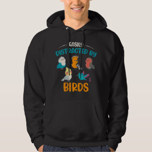 Fågelskådare ger barn Cute Birder Birder W Hoodie