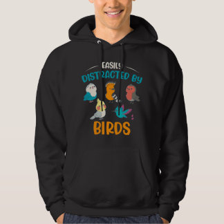 Fågelskådare ger barn Cute Birder Birder W Hoodie