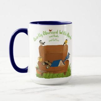 Fågelskådare-Kaffefantast-Bokläser Kopp