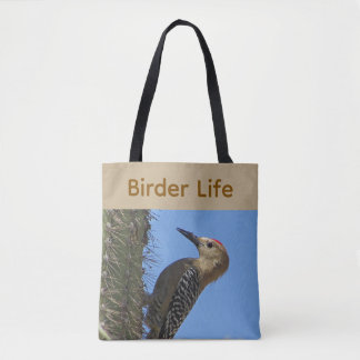 Fågelskådare Liv Hackspett Naturfotografi Fågel Tygkasse