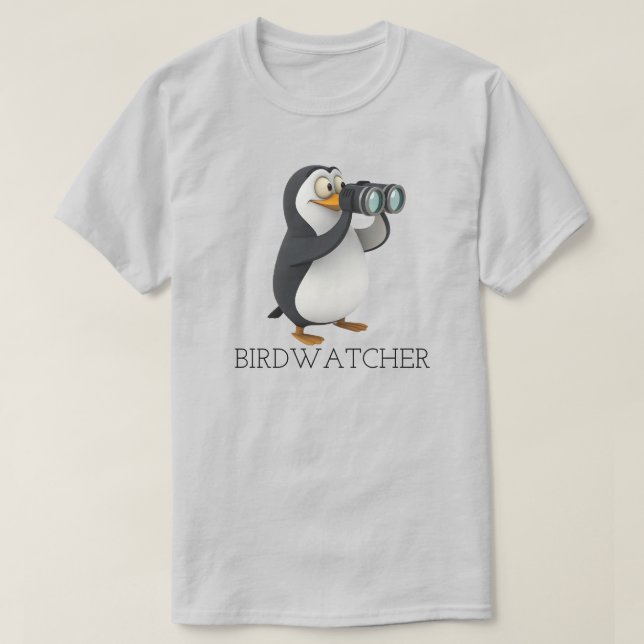 Fågelskådare T Shirt (Design framsida)