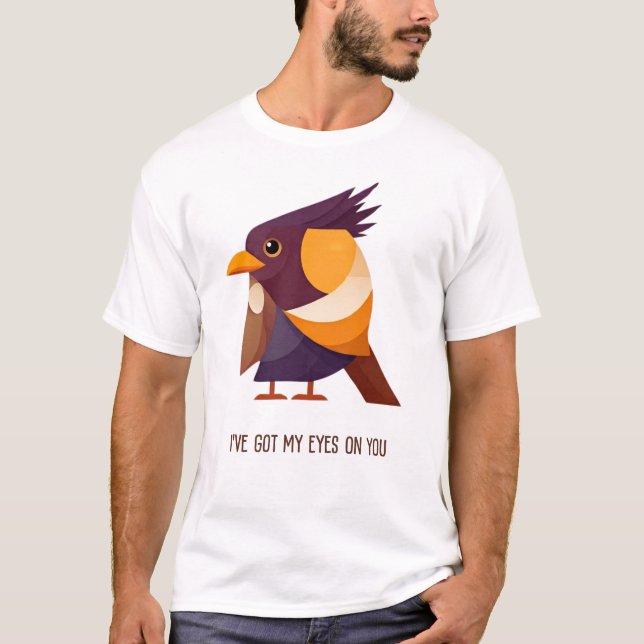 FÅGELSKÅDARE T SHIRT (Framsida)