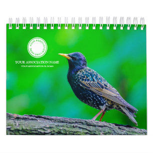 Fågelskådares Association 2025 Photo Calendar Kalender