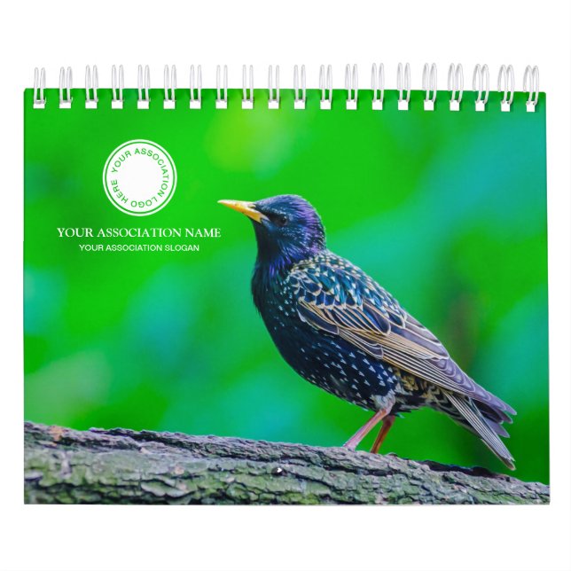 Fågelskådares Association 2025 Photo Calendar Kalender (Omslag)