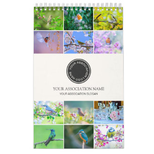 Fågelskådares Association 2025 Photo Calendar Kalender