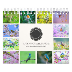 Fågelskådares Association 2025 Photo Calendar Kalender