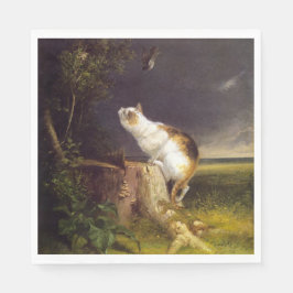 Fågelskådarn (av William Holbrook Beard) Pappersservett