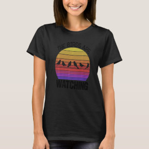 Fågelskådning Fågelskådare Twitcher Fågel  Fåglarn T Shirt