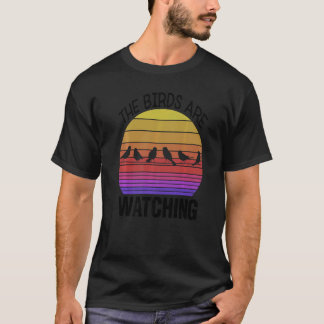 Fågelskådning Fågelskådare Twitcher Fågel  Fåglarn T Shirt