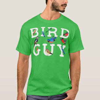 Fågelskådning för fågelornitologen Fågelskådare T Shirt