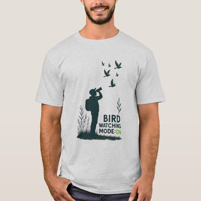 Fågelskådning Läge: På T Shirt (Framsida)