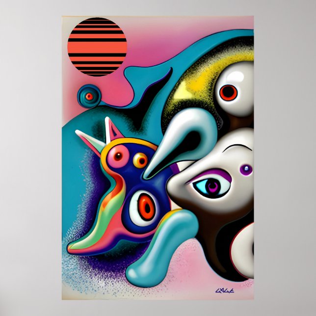 Fågelskådning Poster (Framsidan)