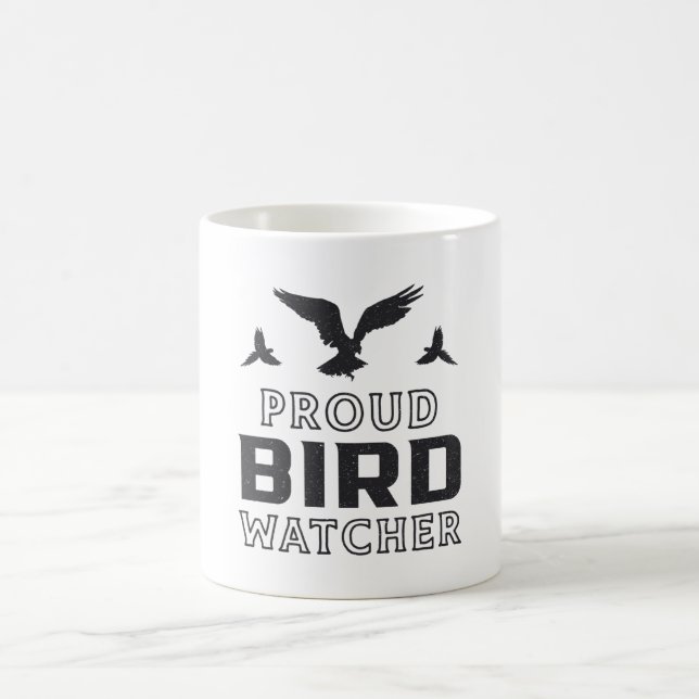 Fågelskådning Proud Bird Watcher Birds Birds Kaffemugg (Center)