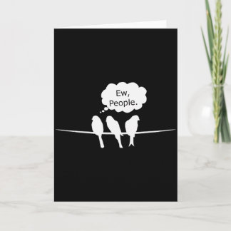 Fågelskådning Roligt Fy, Folk Fåglar Hobby Fågelsk Kort