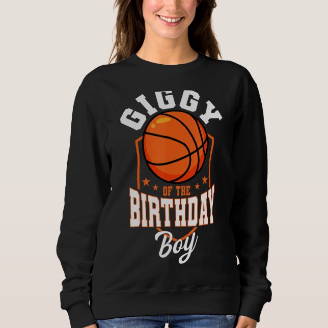 Fågelskans Basketball-tema Bday Pa T Shirt (Framsida)
