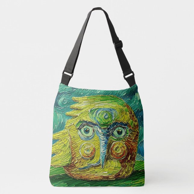 Fågelskapelse från Doodle till Digital Axelväska (Framsida)