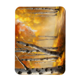 Fågelskog i höstens flexibla magnet