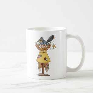 Fågelskrämma 2 HöstKråka Kaffemugg