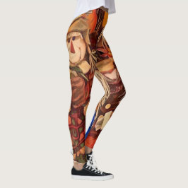 FÅGELSKRÄMMA - DAMASKER LEGGINGS