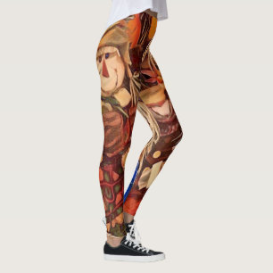 FÅGELSKRÄMMA - DAMASKER LEGGINGS