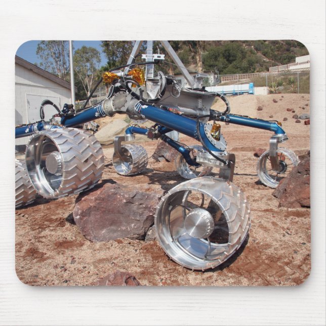 Fågelskrämma, en modell för mobilitetstester musmatta (Framsidan)