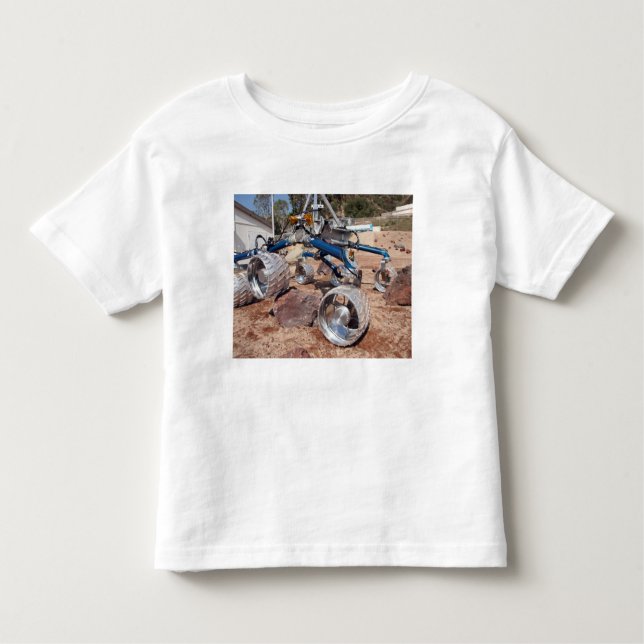 Fågelskrämma, en modell för mobilitetstester t-shirt (Framsida)