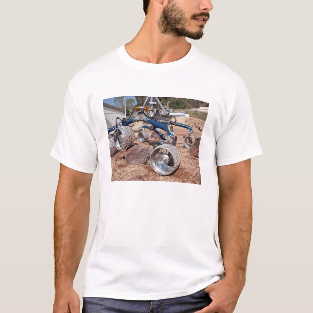 Fågelskrämma, en modell för mobilitetstester t-shirt (Framsida)