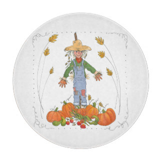 Fågelskrämma för Thanksgiving av roligt i Pumpkin