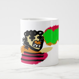 Fågelskrämma glädje jumbo mugg