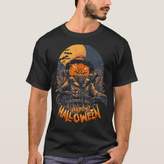 Fågelskrämma i halloween t shirt