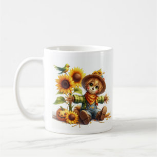 Fågelskrämma kaffekopp