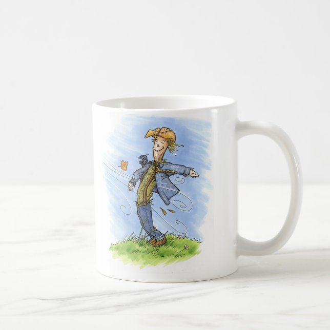 Fågelskrämma Kaffemugg (Höger)