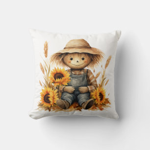 Fågelskrämma Kudde