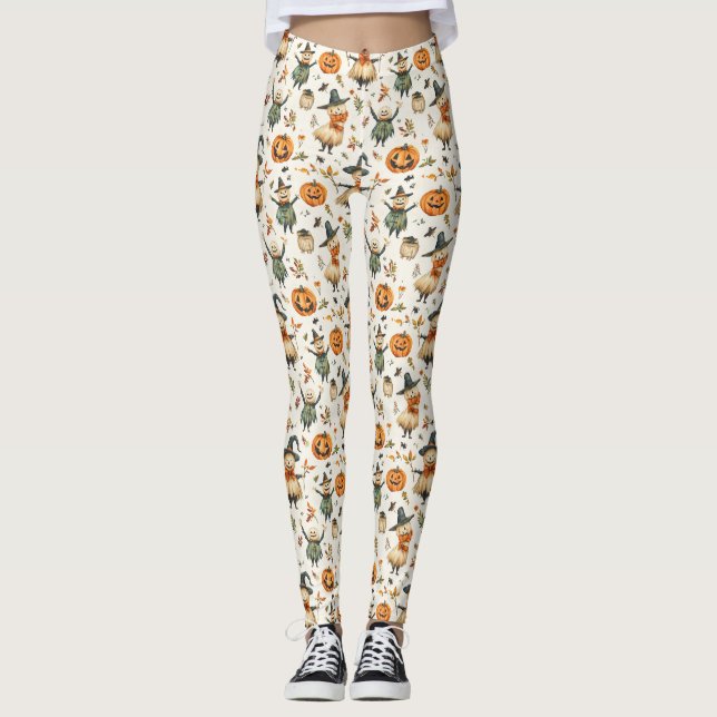 Fågelskrämma Leggings (Framsida)