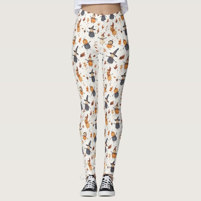 Fågelskrämma Leggings (Framsida)