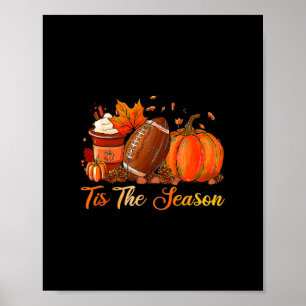 fågelskrämma lycklig faller av all pumpthanksgivin poster