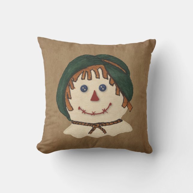Fågelskrämma Pillow Kudde (Framsida)