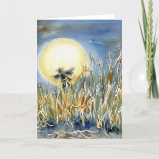 Fågelskrämma Sentinel Blank Notecard Tack Kort