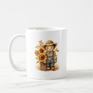 Fågelskrämma Solros Kaffemugg