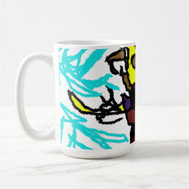 Fågelskrämma stil kaffemugg