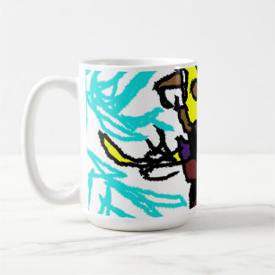 Fågelskrämma stil kaffemugg