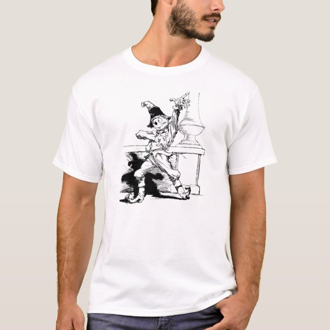 Fågelskrämma Tee Shirt (Framsida)