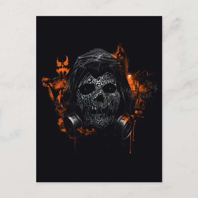 Fågelskrämma - Välkommen till Gotham City Vykort (Framsida)