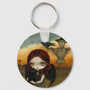 "Fågelskrämman" Keychain Nyckelring